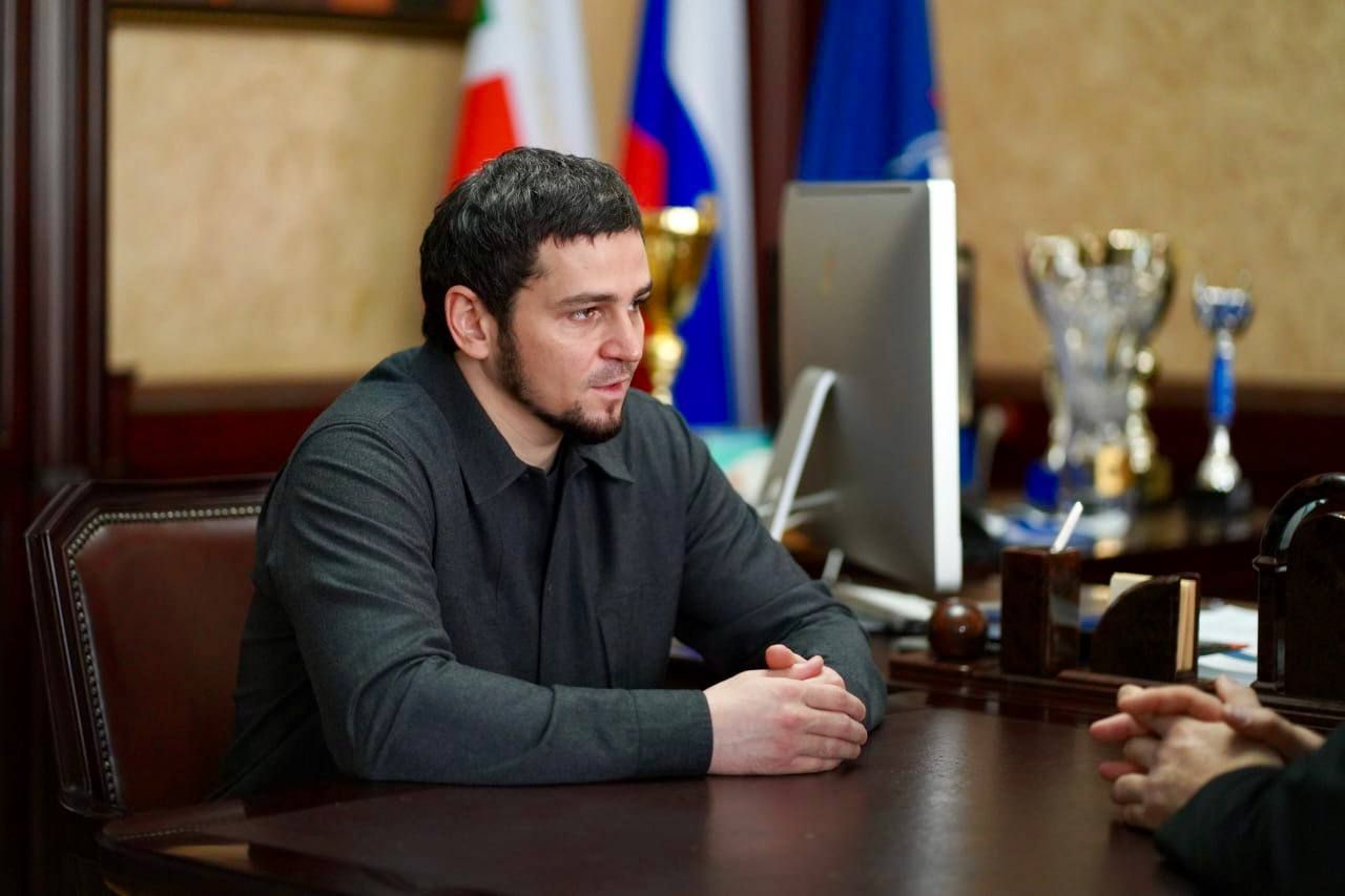 Заурбек Саидов провел встречу с Хас-Магомедом Кадыровым